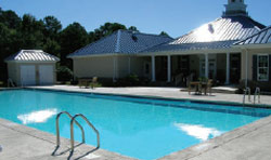 Photo of the pool at The Preserve in Oak Island, NC.