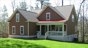 Custom home in Deerfield, Hamptstead, NC by Onslow Bay Homes