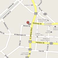 Walterboro-Colleton Chamber of Commerce mapped on Google