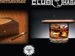 Charleston, SC - Club Habana logo, Tinder Box International logo - elements in the picture include: a cigar, a cigar box, an alcholic beverage with a cigar on top of it, and a sun with a smile.